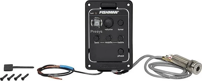 PSY-101 Richwood Replacement Part Fishman Presys Preamp with Pickup and Endpin Jack