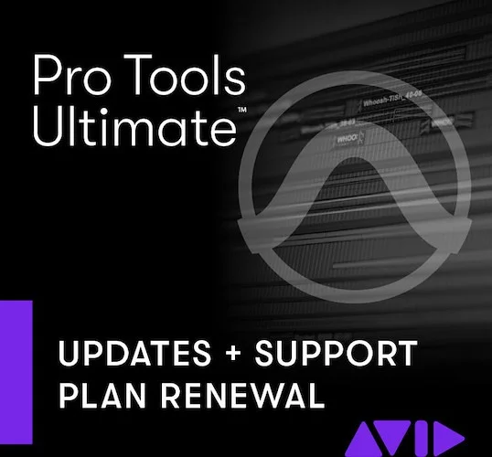 PT Ultimate Perpetual Annual Update+Suppt RENEWAL (Download)<br>Pro Tools Ultimate Perpetual Annual Updates + Support Electronic Code - RENEWAL