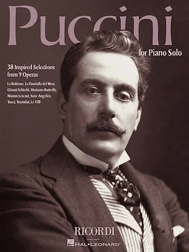 Puccini for Piano Solo - 38 Inspired Selections from 9 Operas