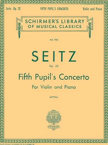 Pupil's Concerto No. 5 in D, Op. 22