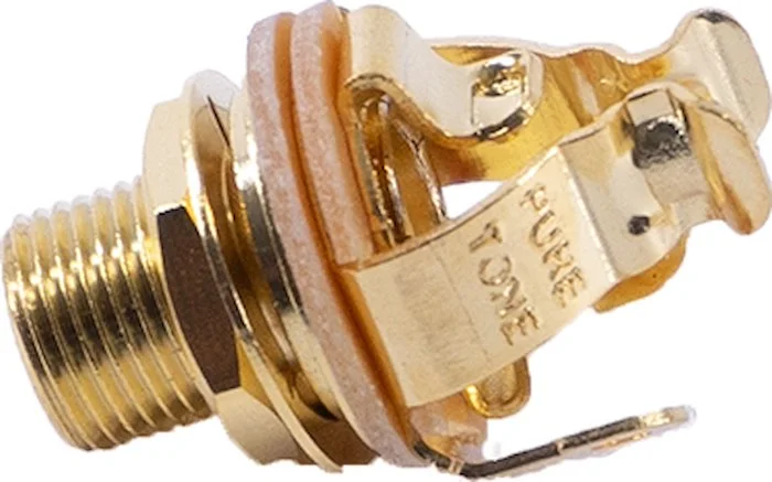 Pure Tone Mono Multi-Contact 1/4 in. Output Jack Gold Pack Of 100