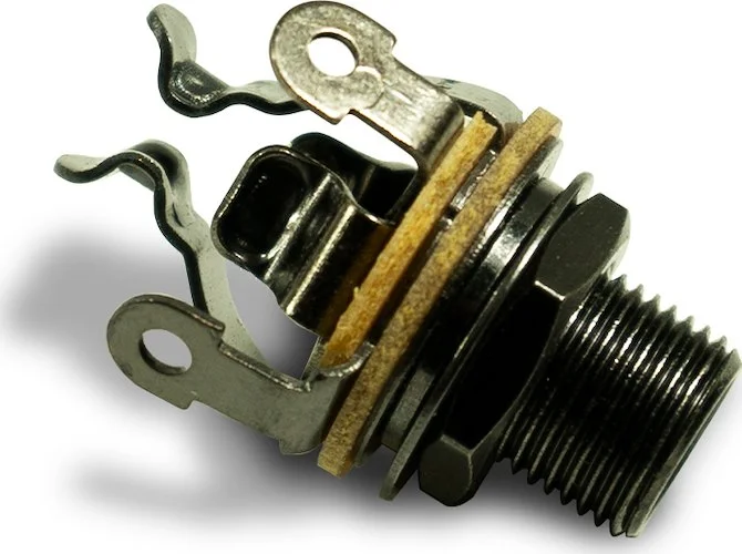 Pure Tone&trade; Mono Multi-Contact 1/4 in. Output Jack Black Nickel Pack Of 20