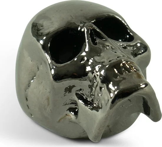 Q-Parts Jumbo Skull Knob II - Pearl Black