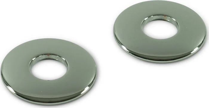 Q-Parts Straplock Ring Set With Solid Metal Design - Chrome