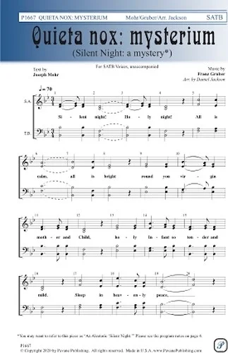 Quieta Nox: mysterium - (Silent Night: A Mystery)