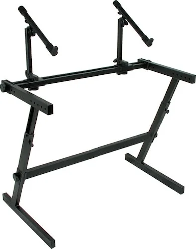 Quik Lok Z-726L Z Frame Keyboard Stand. Double Tier Extra Wide