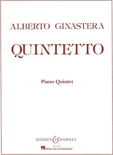 Quintetto - for Piano Quintet