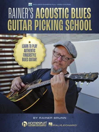 Rainer's Acoustic Blues Guitar Picking School - Learn to Play Authentic Fingerstyle Blues Guitar!