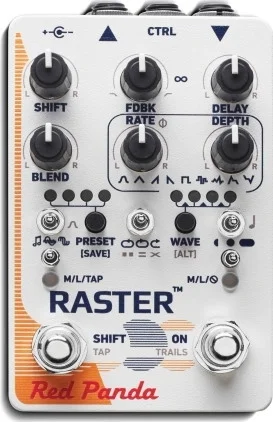 Raster 2 - Digital Delay Pedal
