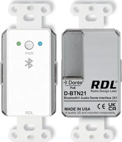 RDLD-BTN21Wall-Mounted Bluetooth(R) Dant