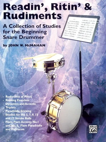 Readin', Ritin', and Rudiments: A Collection of Studies for the Beginning Snare Drummer