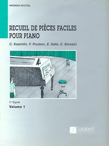 Recueil de Pieces Faciles Pour Piano - Level 1, Volume 1 - (Easy Piano Pieces)