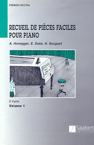 Recueil de Pieces Faciles Pour Piano - Level 2, Volume 1 - (Easy Piano Pieces)