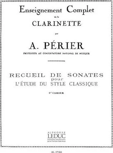 Recueil De Sonates - Volume 1