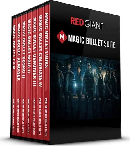 Red Giant Magic Bullet Suite v14 (Upgrade from Individual Perpetual Latest or Older Suites to v14)  [UPGRADE] ** (Download)
