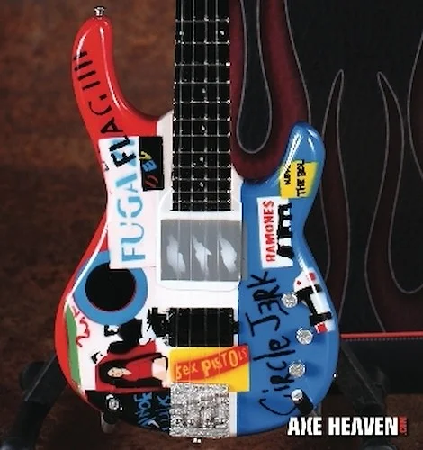 Red Hot Chili Peppers Flea Bass Mini Guitar