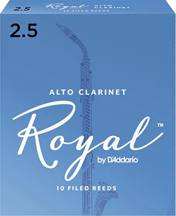 Reeds, Rico Ryl Alto CLAR, #2.5, 10 BX