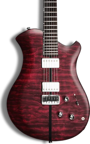 Relish Guitars Quilted Maple Mary - Burgundy