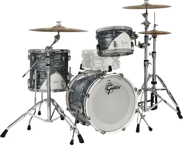 Renown 57 3-Piece Drum Set (18/12/14) - Silver Oyster Pearl Finish