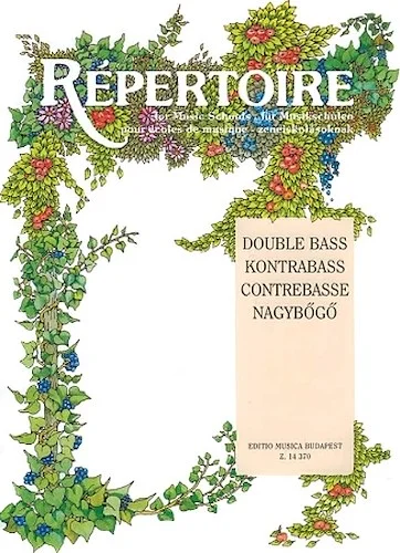 Repertoire for Music Schools - for Double Bass with Piano Accompaniment