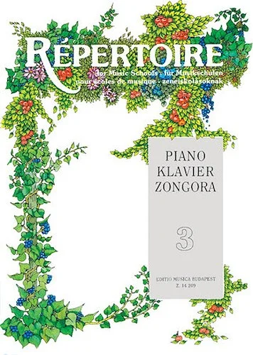 Repertoire for Music Schools - Volume 3