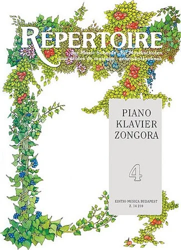 Repertoire for Music Schools - Volume 4
