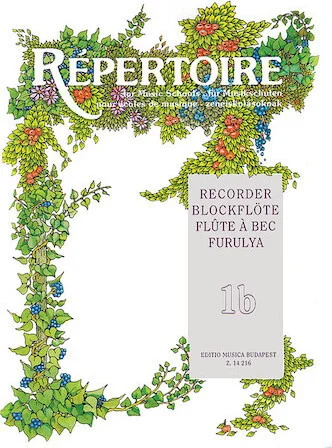 Repertoire for the Recorder - Volume 1B