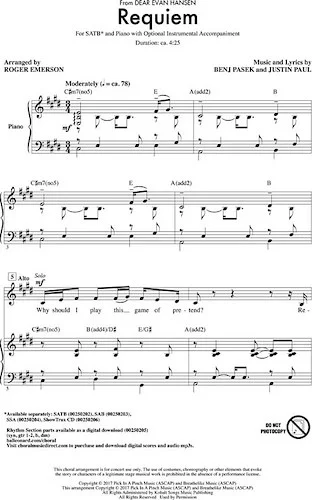 Requiem - from Dear Evan Hansen