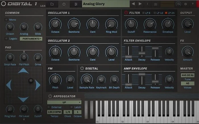 RetroMod Digital 1 (Download) <br>Five 80s instruments sampled