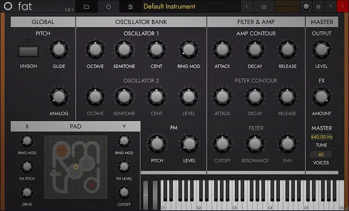 RetroMod FAT (Download) <br>all contemporary Moog synthesizers