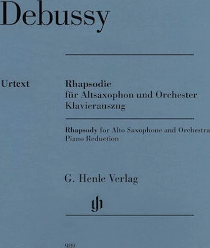 Rhapsody for Alto Saxophone and Orchestra