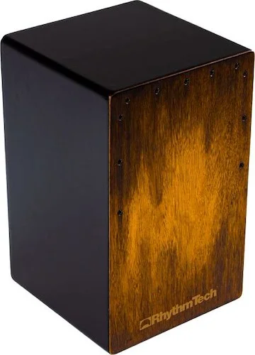 Rhythm Tech RTSCRRB Street Cajon. Rich Rustic Burst