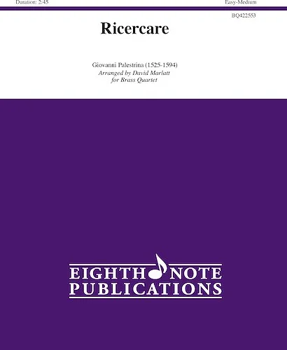 Ricercare<br>For Brass Quartet
