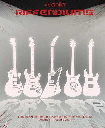 Riffendium Vol. 5 (Download)<br>Editable Loops library (Action Guitars)