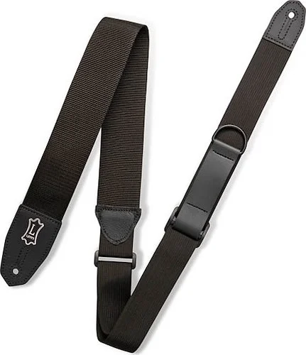 Right Height(TM) Polyester Guitar Strap - Black - Specialty Series - Model MRHP