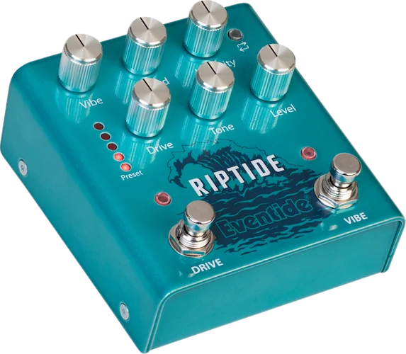 Riptide
Ripping Distortion and Swirling Modulation