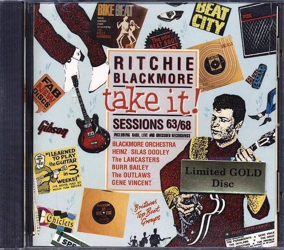 Ritchie Blackmore - Take It: Sessions 63/68 (24 tracks) (gold CD) (ltd. ed.) (incl. large booklet)