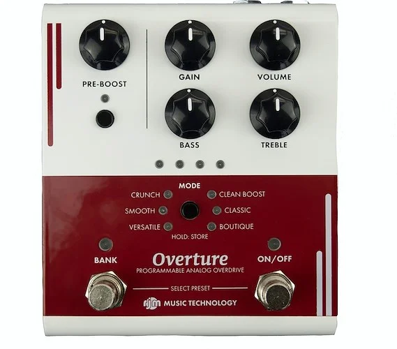 RJM Overature Programmable Analog Overdrive Image