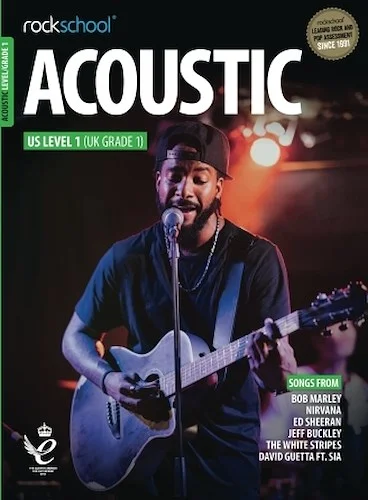 Rockschool Acoustic Guitar Grade 1 (2019) Bk/aud