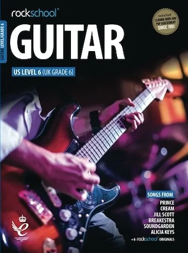Rockschool Electric Guitar Grade 6 (2018+) Bk/aud