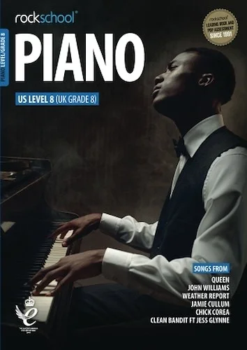 Rockschool Piano Grade 8 (2019+) Bk/aud