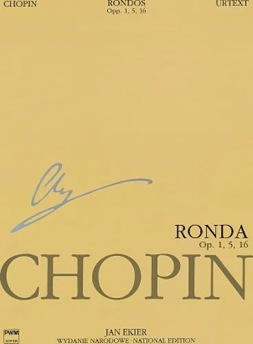 Rondos for Piano - Chopin National Edition Vol. VIIIA