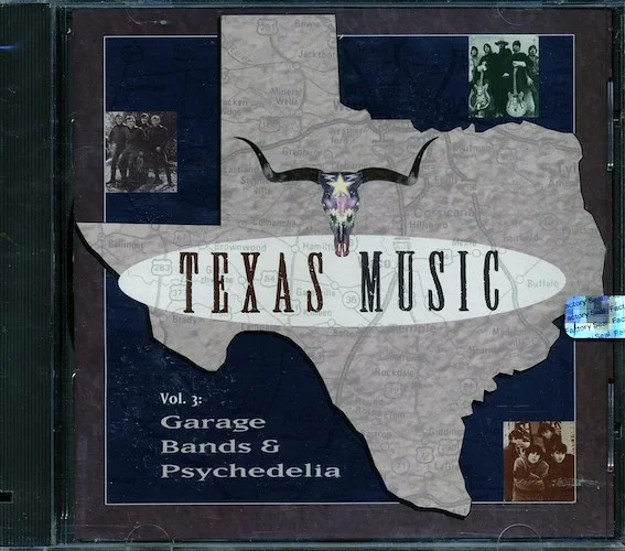Roy Head & The Traits, Bobby Fuller Four, The Chessmen, Etc. - Texas Music Volume 3: Garage Bands & Psychedelia (marked/ltd stock)