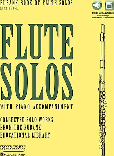 Rubank Book of Flute Solos - Easy Level - (includes online audio for streaming/download)