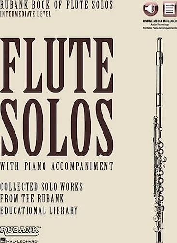 Rubank Book of Flute Solos - Intermediate Level - (includes online audio for streaming/download)