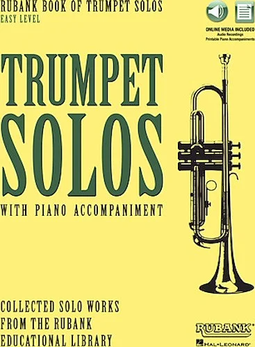 Rubank Book of Trumpet Solos - Easy Level - (includes online audio for streaming/download)