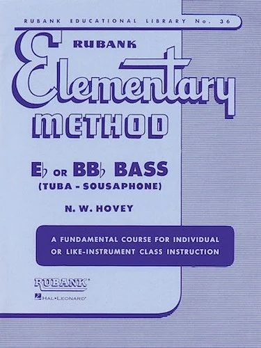 Rubank Elementary Method - Bass/Tuba (B.C.)