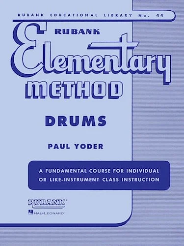 Rubank Elementary Method - Drums