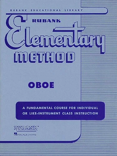 Rubank Elementary Method - Oboe