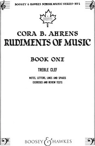 Rudiments of Music - Book 1